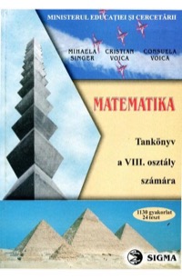Omslag för 'Matematika 8 - Tankönyv a 8 osztàly számára - 9738068800'