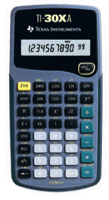 Miniräknare Ti-30XA