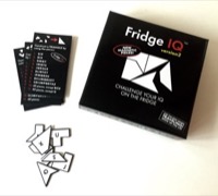 Omslag för 'Fridge IQ 2 - black version - brain-1015'