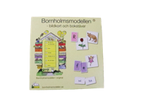 Omslag för 'Bildkort och bokstäver till Språklekar enligt Bornholmsmodellen uppl 2 - ing-20'