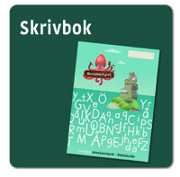 Omslag för 'Havsäventyret, Tryckt skrivbok, åk 1 (välj antal) - map-1007'