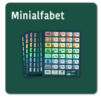 Omslag för 'Havsäventyret, Tryckt Minialfabet 10 st del 2 - Bokstavsön - pmbd-1018'