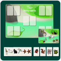 Omslag för 'Matteberget - Visuella 10-kompisar - pmbd-4001'