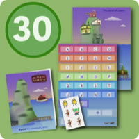 Omslag för 'The Boat Trip, Tryckt material - Part 4 The Island of Letters, 30 elever - pmbd-852'