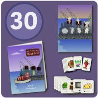 Omslag för 'The Boat Trip, Tryckt material - Part 2  The Harbour, 30 elever - pmbd-870'