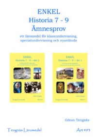 Omslag för 'Enkel Historia 7-9 - Ämnesprov - teng-493'