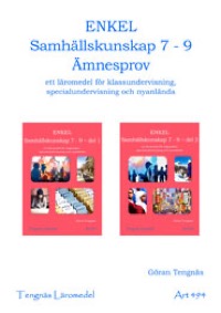 Omslag för 'Enkel Samhällskunskap 7-9 - Ämnesprov - teng-494'