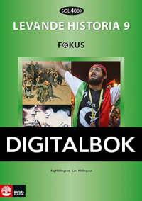 SOL 4000 Levande historia 9 Fokus Elevbok Digital