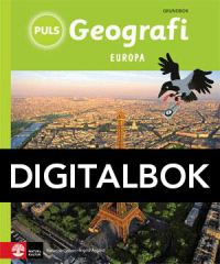 PULS Geografi 4-6 Europa Grundbok Interaktiv