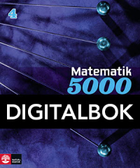 Matematik 5000 Kurs 4 Blå Lärobok Interaktiv