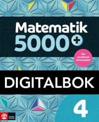 Matematik 5000+ Kurs 4 Lärobok Digital